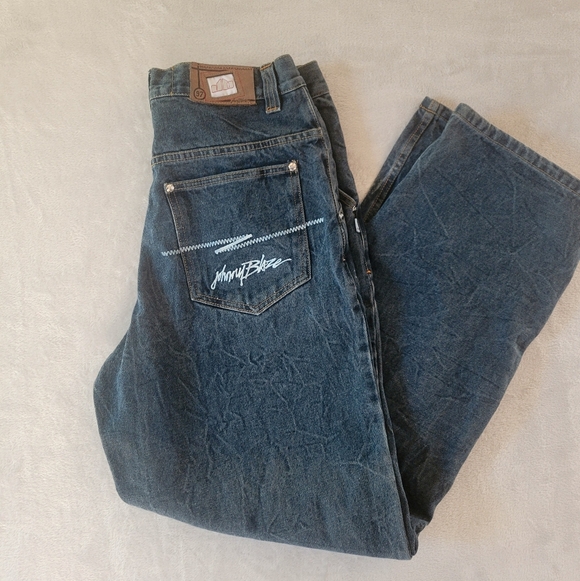 Johnny Blaze Other - Vintage Johnny Blaze Mens Wide Leg Jeans 32 Baggy Hip Hop Skater
